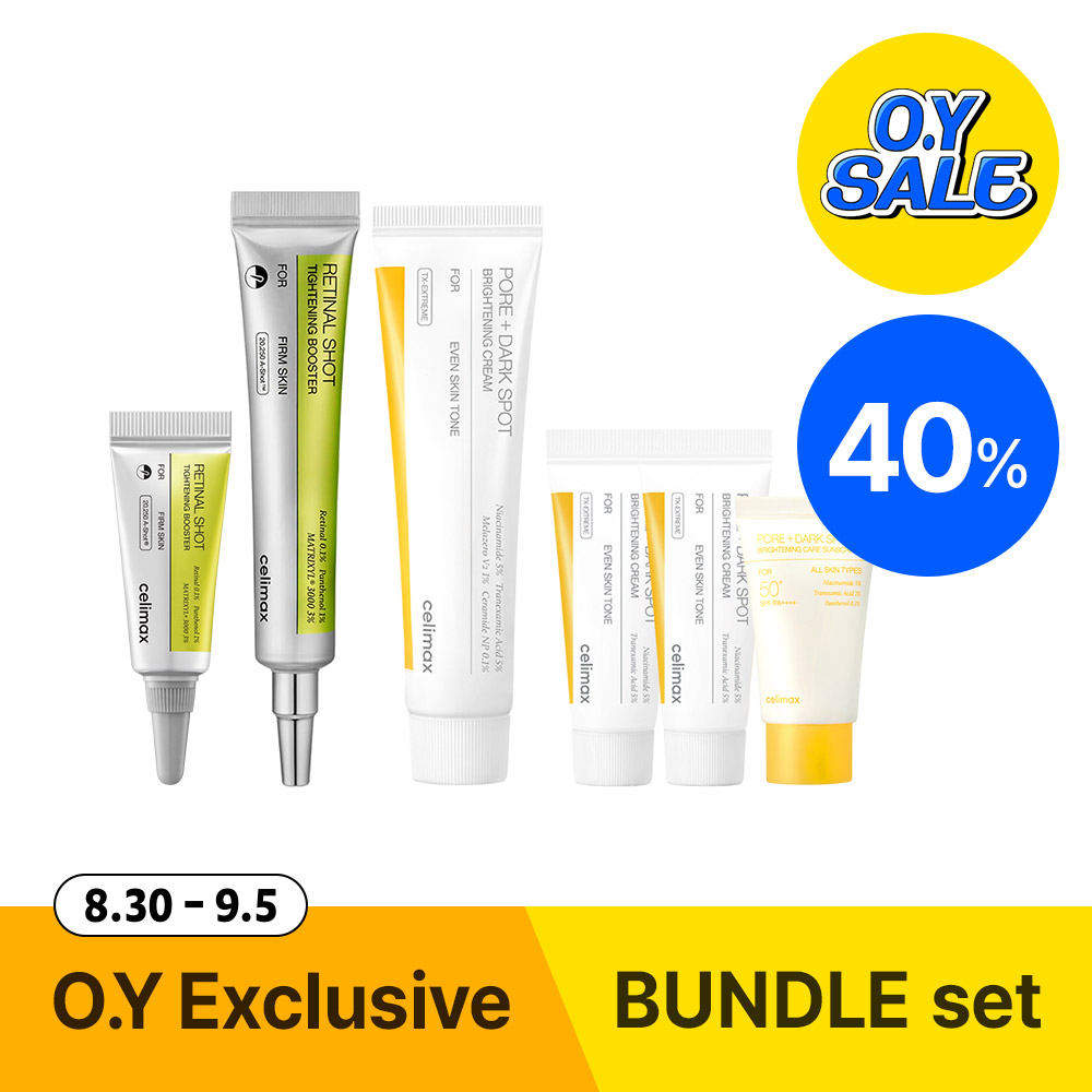 celimax Tightening & Brightening Booster Duo Set