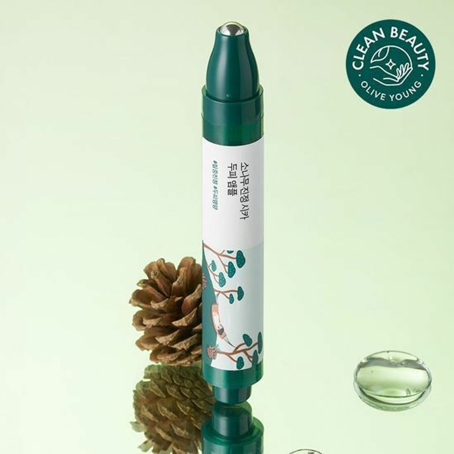 ROUND LAB Pine Calming Cica Scalp Ampoule 15ml | OLIVE YOUNG Global