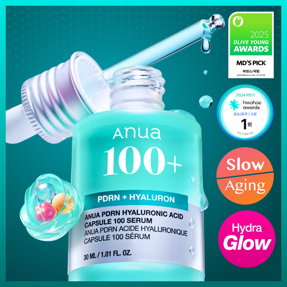 Anua PDRN ヒアルロン酸カプセル100セラム 30ml | OLIVE YOUNG Global