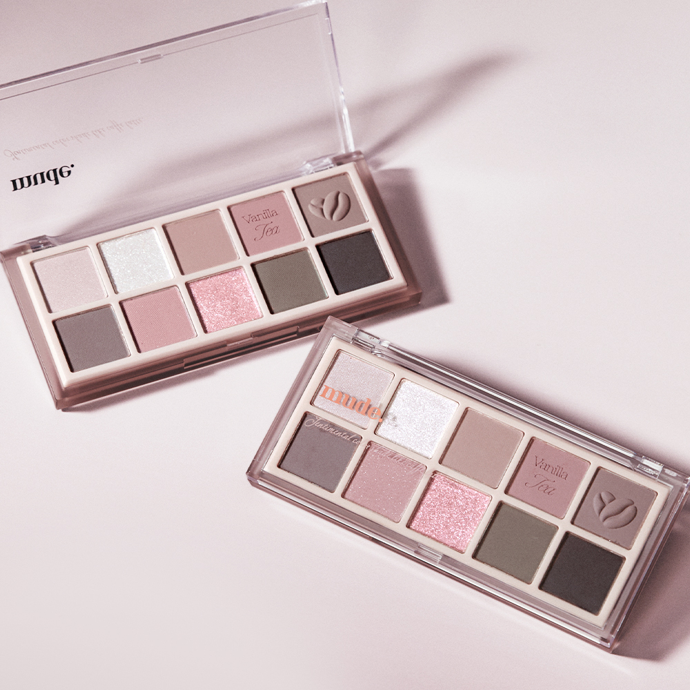 mude. ショールモーメントアイシャドウパレット 4種 | OLIVE YOUNG Global