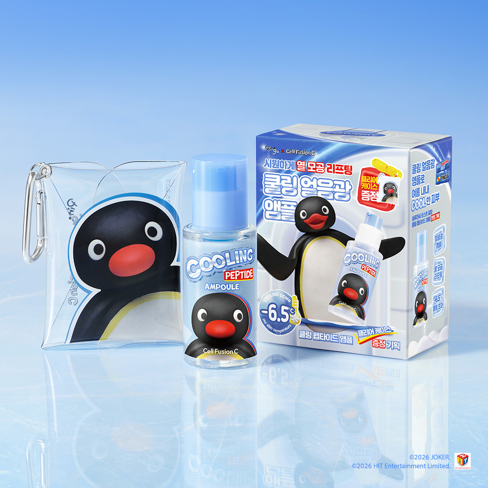 PINGU EDITION] Cell Fusion C Cooling Peptide Ampoule 30ml Set (2
