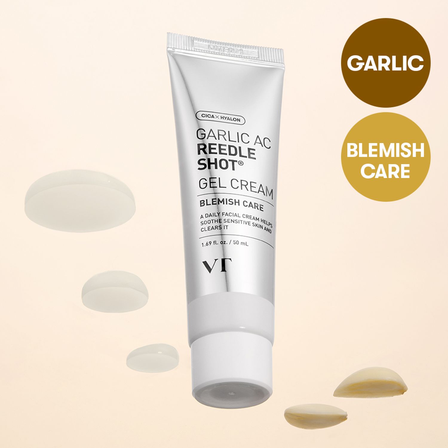 VT Garlic AC Reedle Shot Gel Cream 50ml | OLIVE YOUNG Global