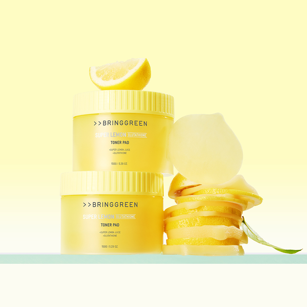 Super Lemon Glutathione Toner Pad Refill Set
