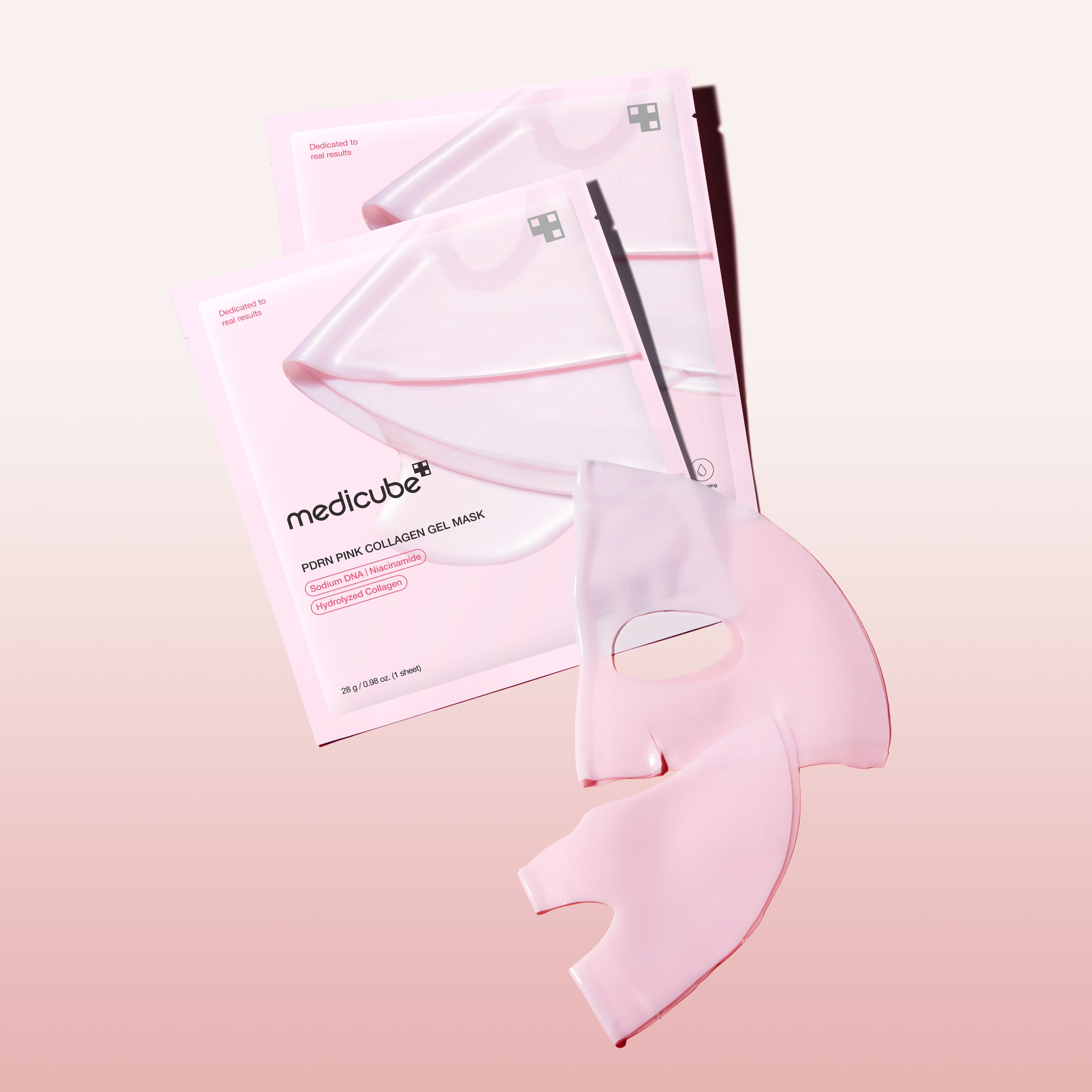 medicube PDRN Pink Collagen Gel Mask Sheet 1ea | OLIVE YOUNG Global