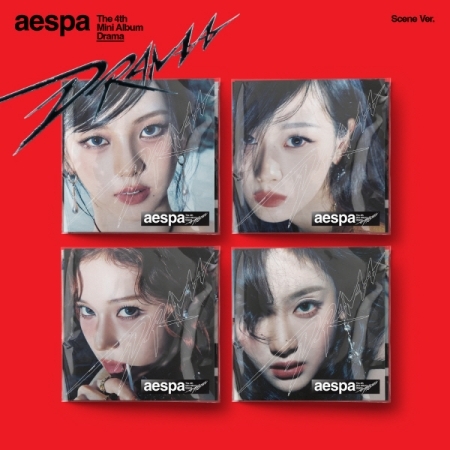aespa Whiplash Armageddon LP レコード 2枚セット aespa Armageddon + Whiplash 2 VER. LIMITED EDITION LP VER