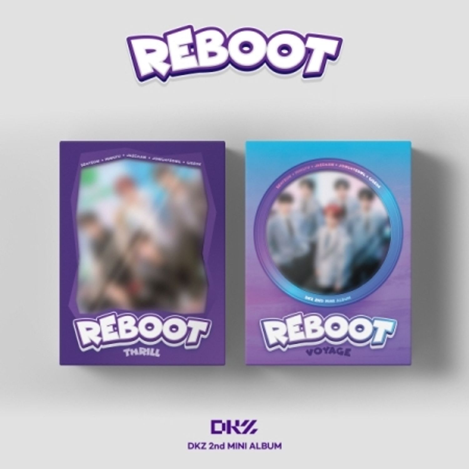 DKZ - 2ND MINI ALBUM [REBOOT] | OLIVE YOUNG Global