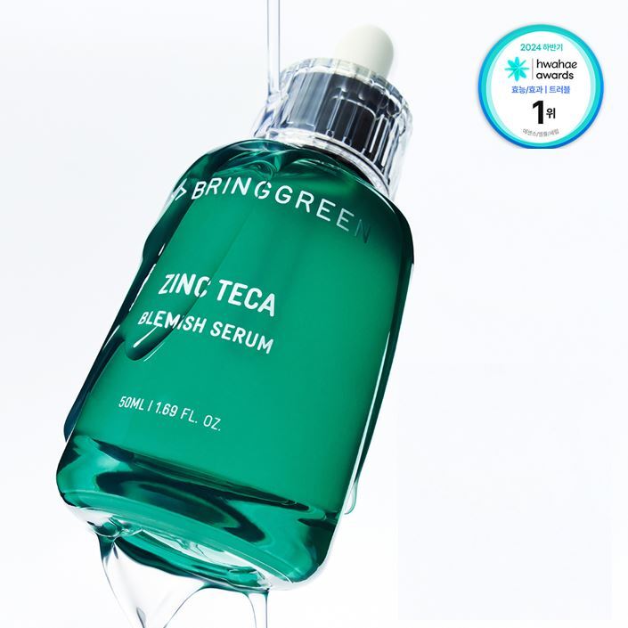 Angyeong Mandu Edition] BRINGGREEN Zinc Teca Blemish Serum 50ml +