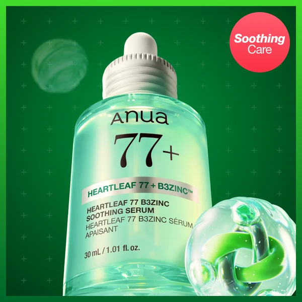 Anua Heartleaf 77 B3Zinc Soothing Serum 30ml