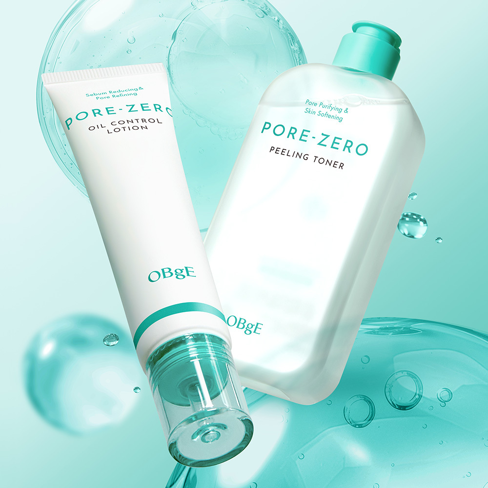 OBge Pore Zero Toner/Lotion 2P Set | OLIVE YOUNG Global