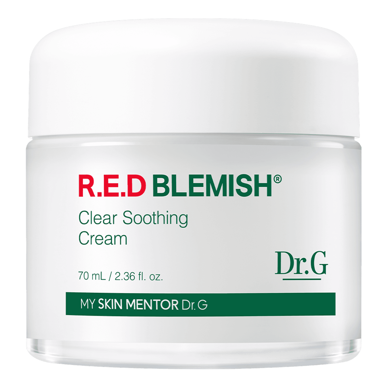 Dr.G Red Blemish Clear Soothing Cream 70ml | OLIVE YOUNG Global