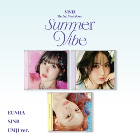 RANDOM] VIVIZ - SUMMER VIBE (2ND MINI ALBUM) JEWEL CASE | OLIVE