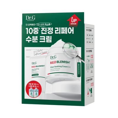 Dr.G Red Blemish Clear Soothing Cream EX 70ml Set (2 Options)