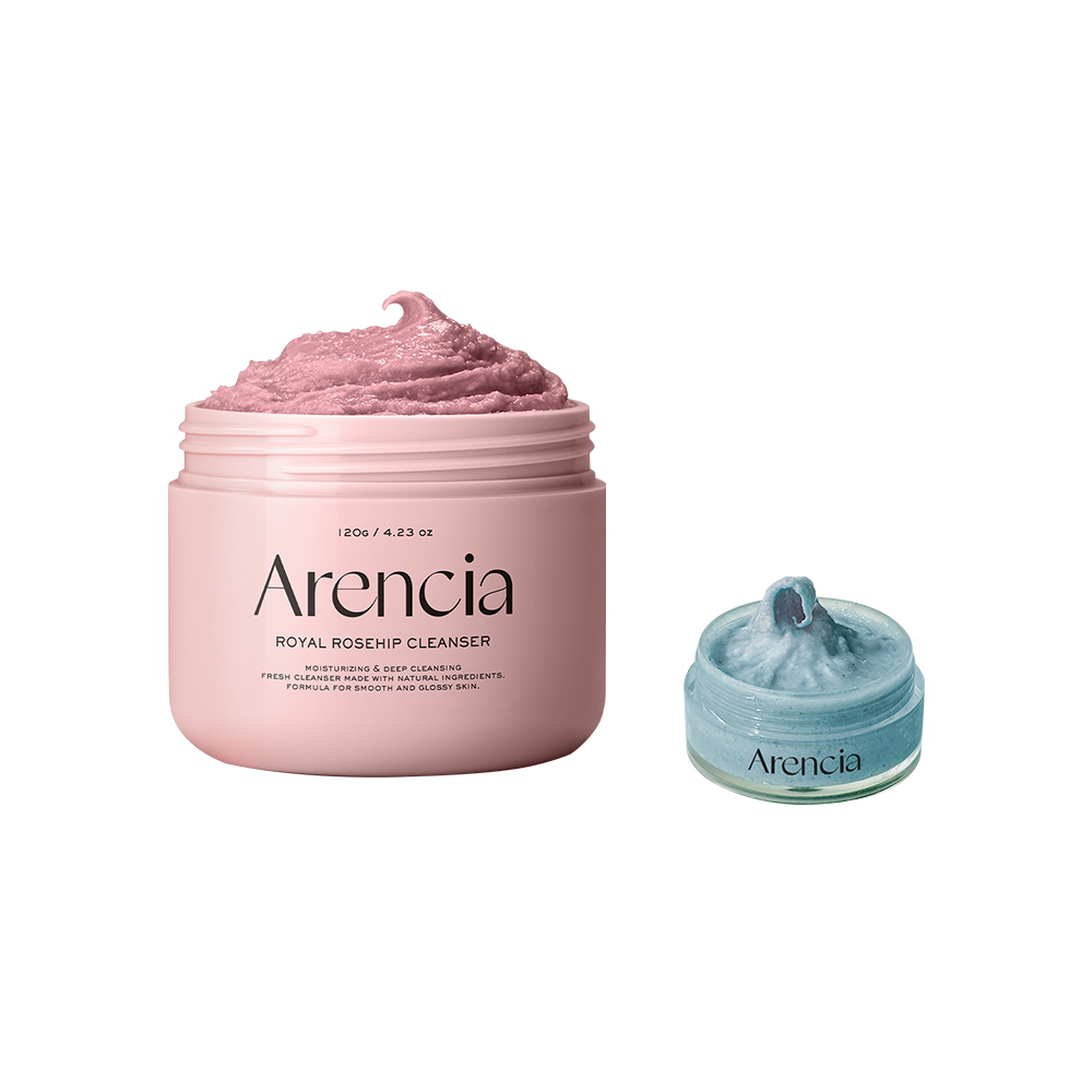 【新品未開封】 アレンシアCLEANSER 5点セット 120g Arencia Rosehip Rice Mochi Cleanser 120g Set (+Blue Cleanser
