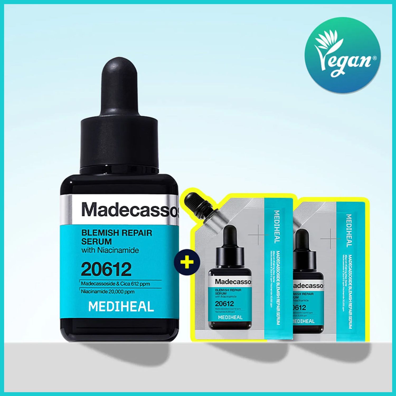 MEDIHEAL Madecassoside Blemish Repair Serum 40ml (+20ml) | OLIVE YOUNG Global