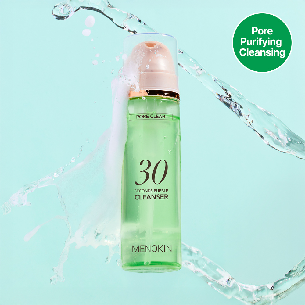 MENOKIN 30 Seconds Bubble Cleanser Pore Clear 150ml | OLIVE YOUNG