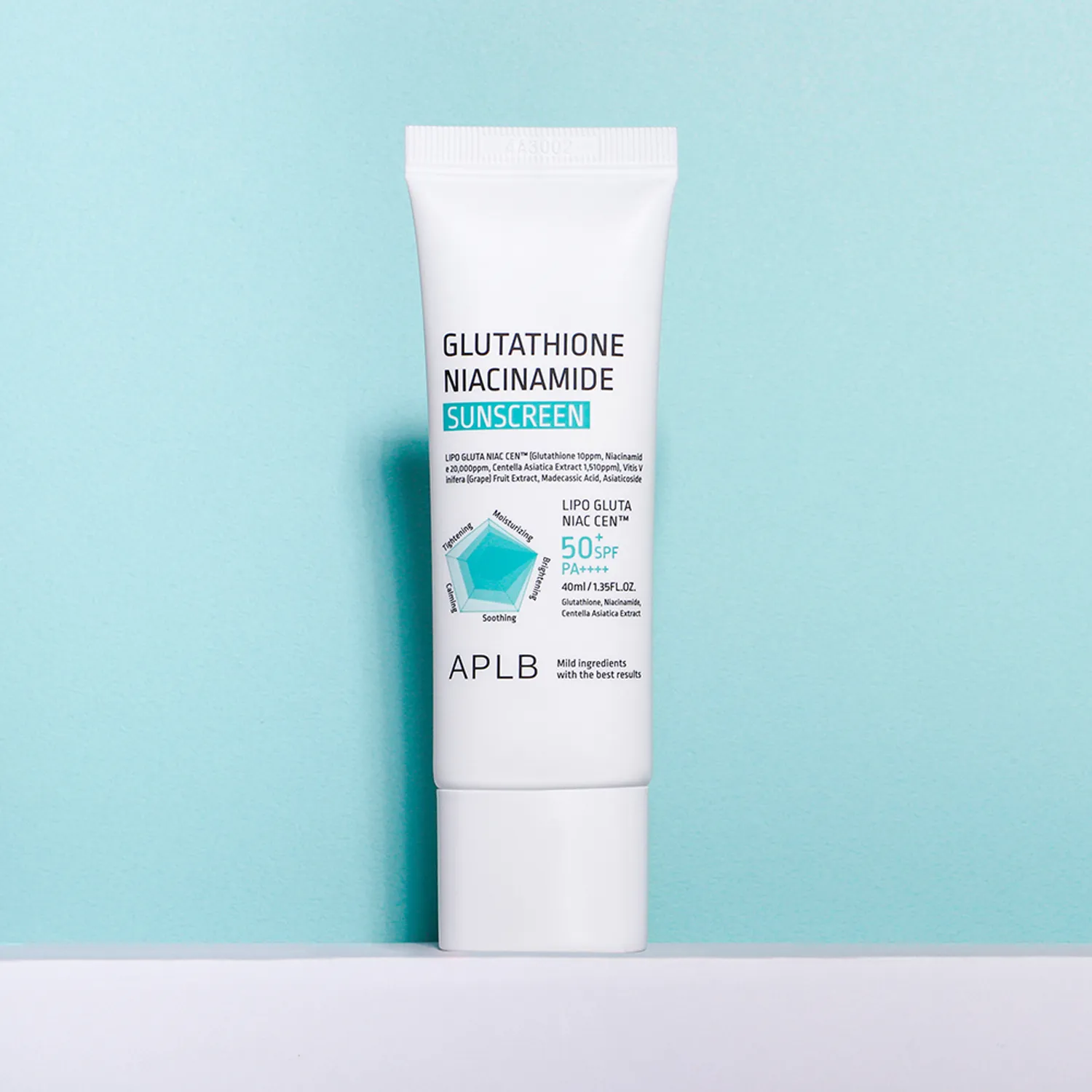 APLB Glutathione Niacinamide Sunscreen 40mL | OLIVE YOUNG Global APLB Glutathione Niacinamide Sunscreen 40mL | OLIVE YOUNG Global