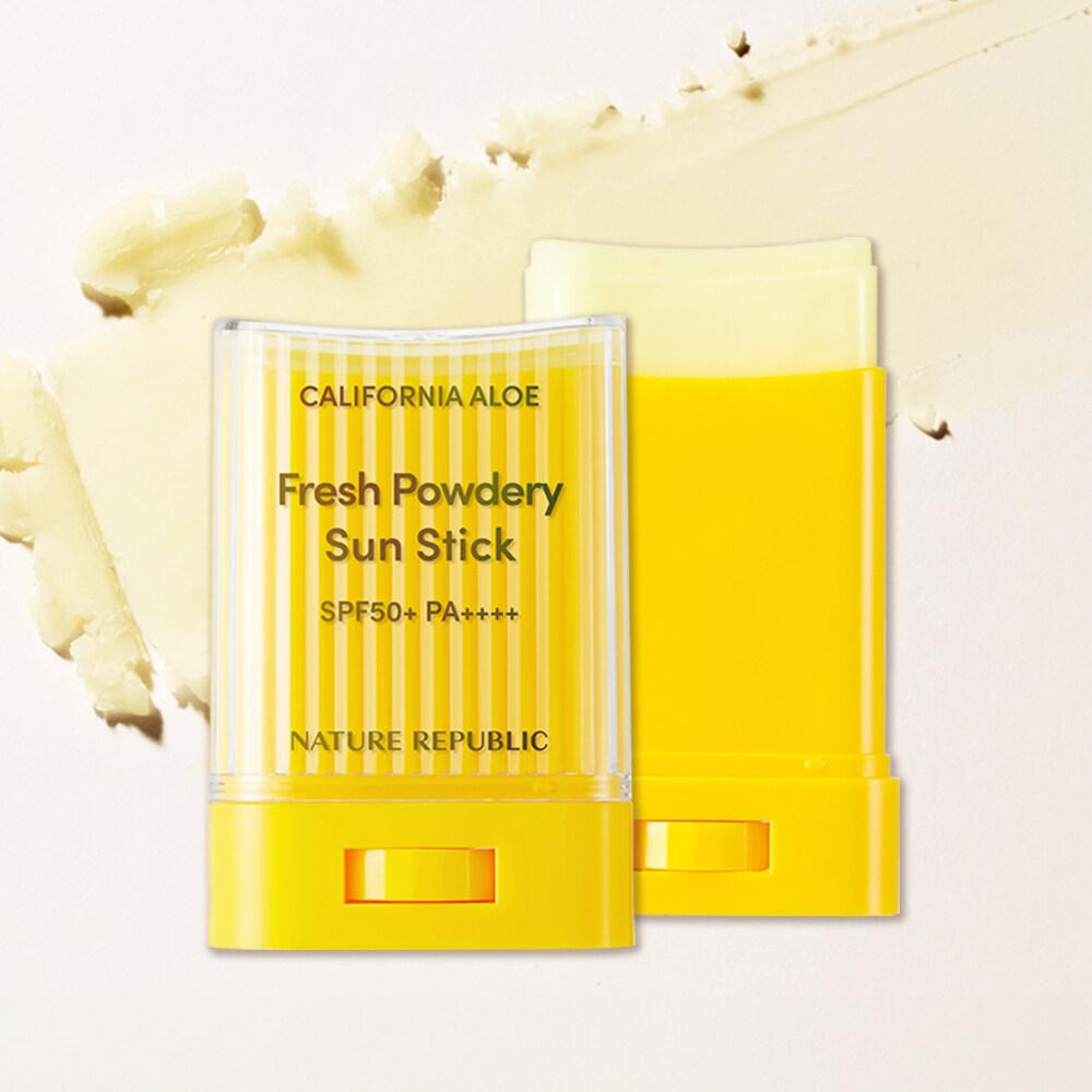 NATURE REPUBLIC カリフォルニアアロエフレッシュパウダリーサン