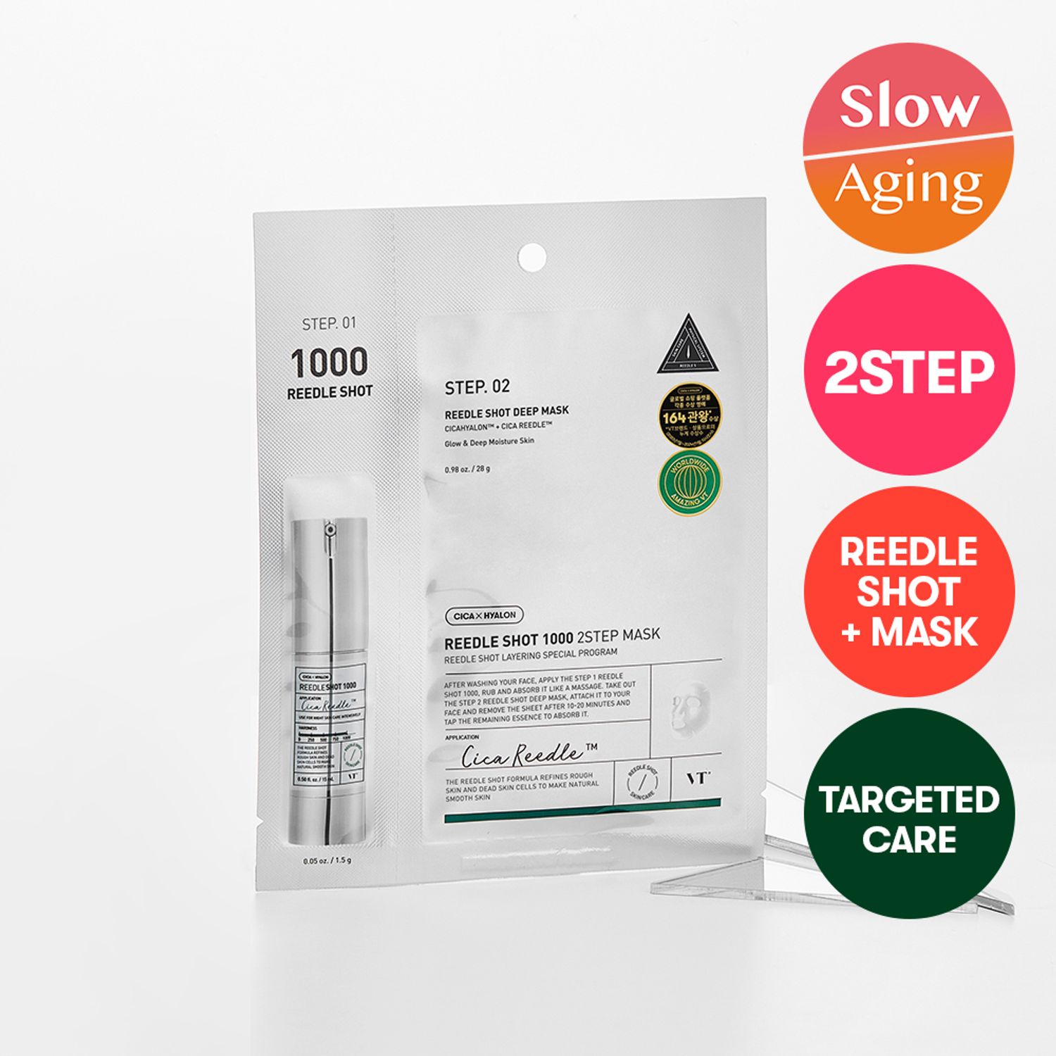 VT Reedle Shot 1000 2Step Mask Sheet 1ea | OLIVE YOUNG Global