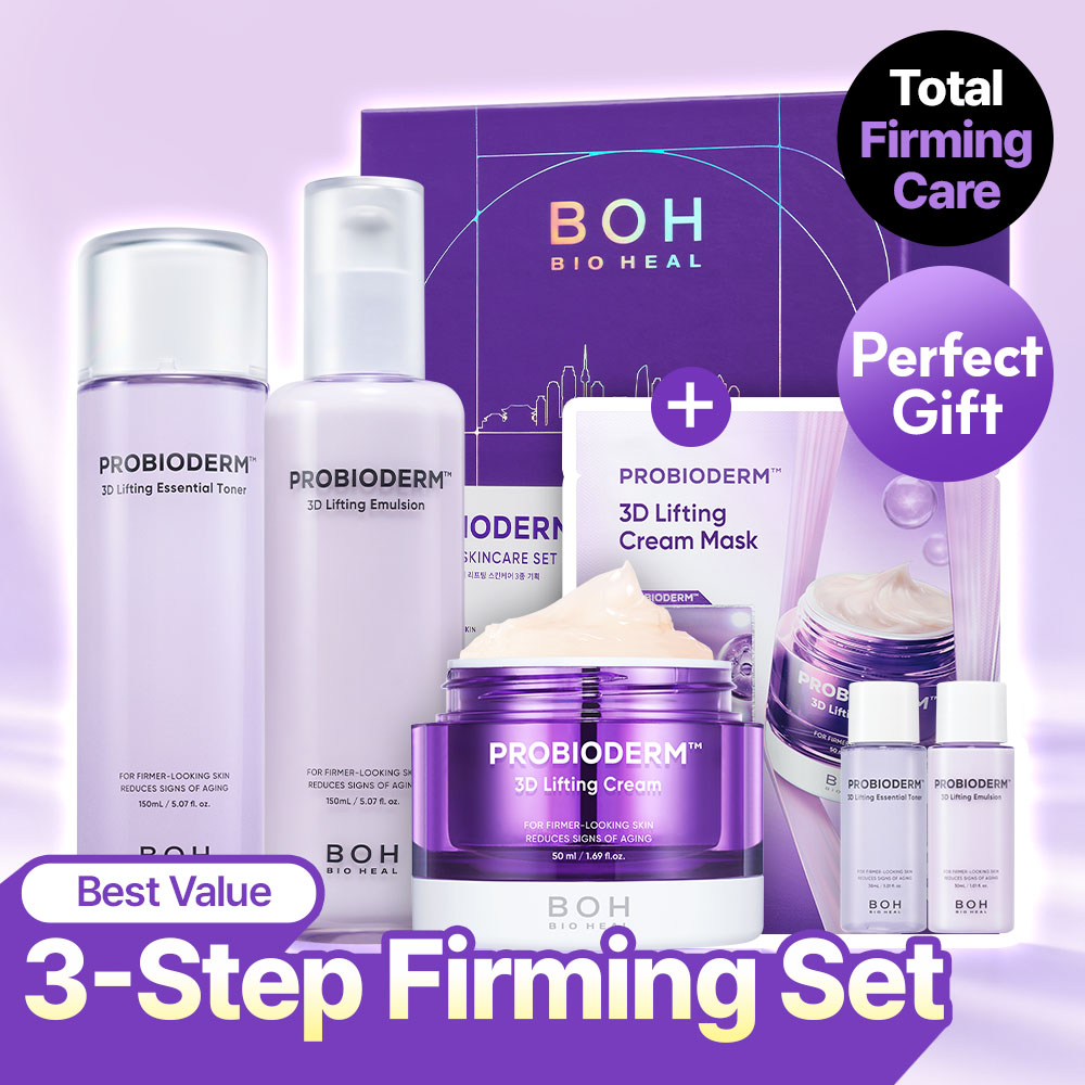 BIOHEAL BOH ProbiodermTM 3D Lifting Skincare 3P Set | OLIVE YOUNG