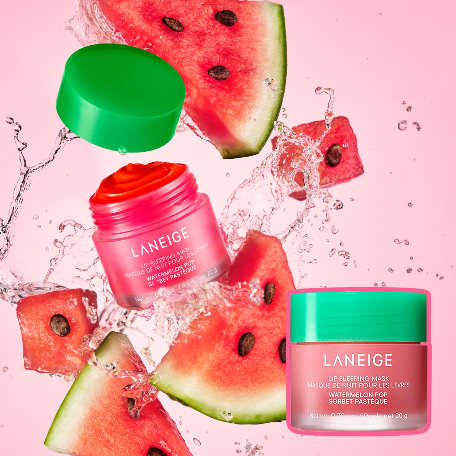 [OY Exclusive] LANEIGE Lip Sleeping Mask EX Watermelon Pop | OLIVE YOUNG Global