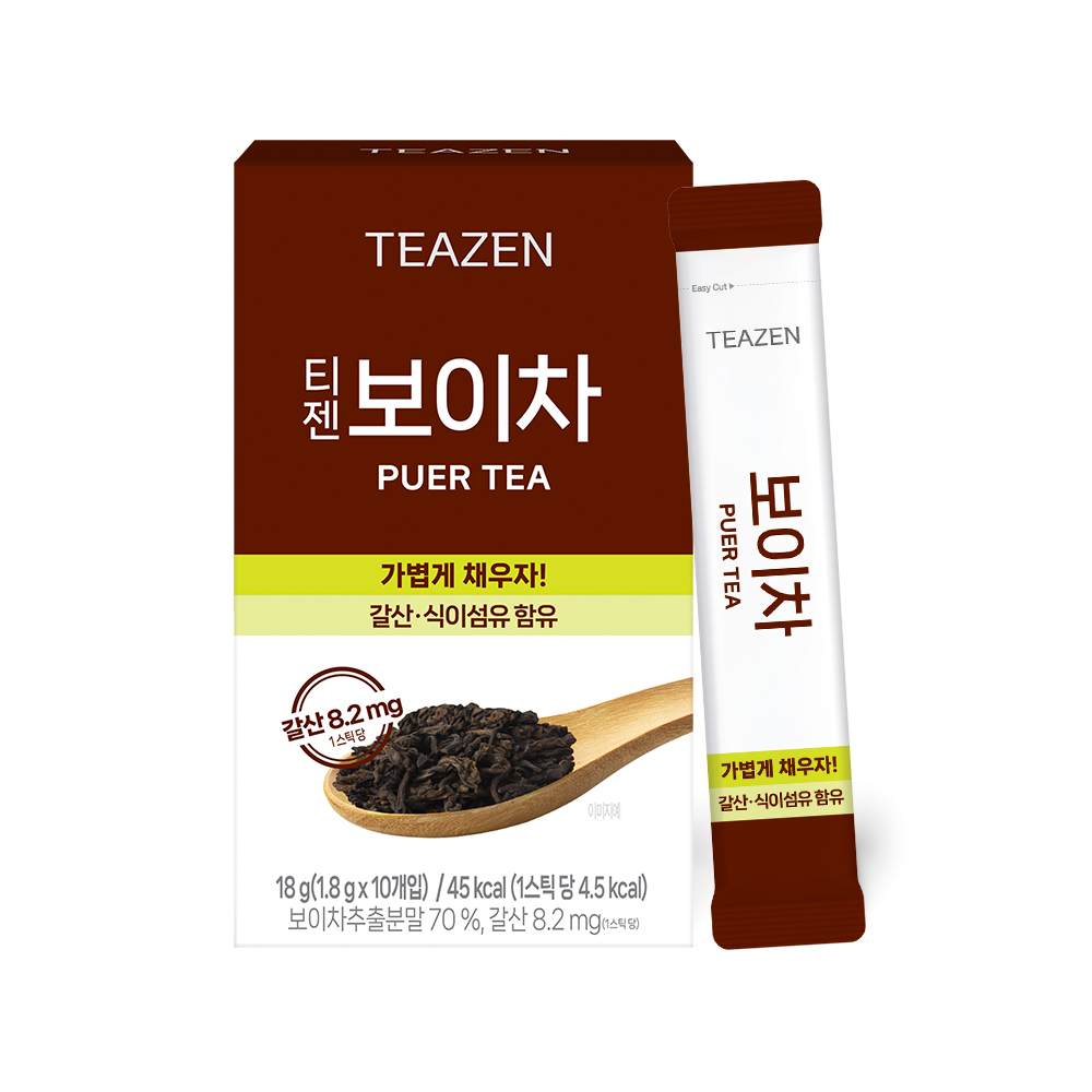 TEAZENプーアル茶10T | OLIVE YOUNG Global