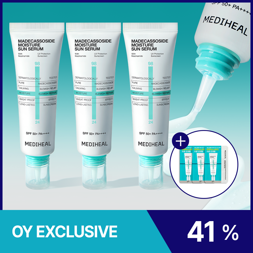 MEDIHEAL Madecassoside Repair Sun Serum Triple Set | OLIVE YOUNG