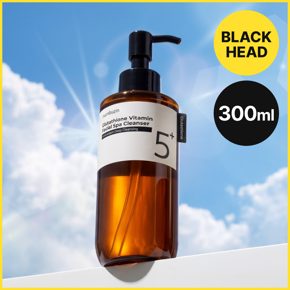 numbuzin No.5 Glutathione Vitamin Facial Spa Cleanser 300ml Jumbo Size