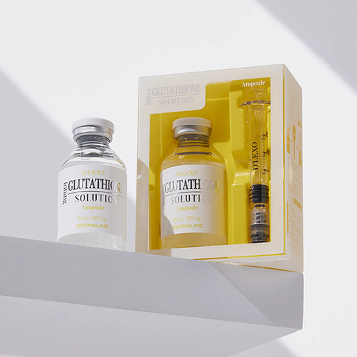 DERMALINE D'LEXO Glutathione Toning Solution Ampoule 35ml | OLIVE YOUNG Global DERMALINE D'LEXO Glutathione Toning Solution Ampoule 35ml | OLIVE YOUNG Global