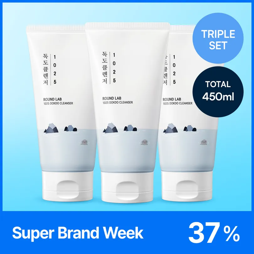 1025 Dokdo Cleanser Triple Set