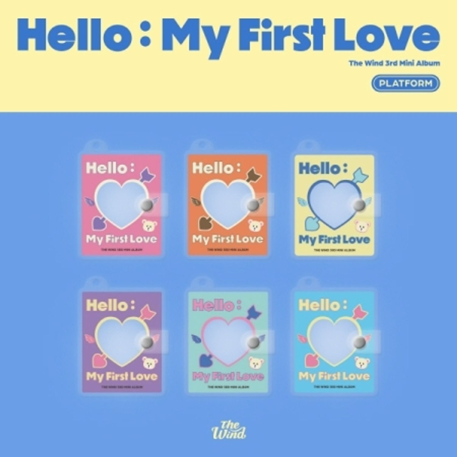THE WIND - 3RD MINI ALBUM [HELLO : MY FIRST LOVE] PLATFORM VER. | OLIVE YOUNG Global
