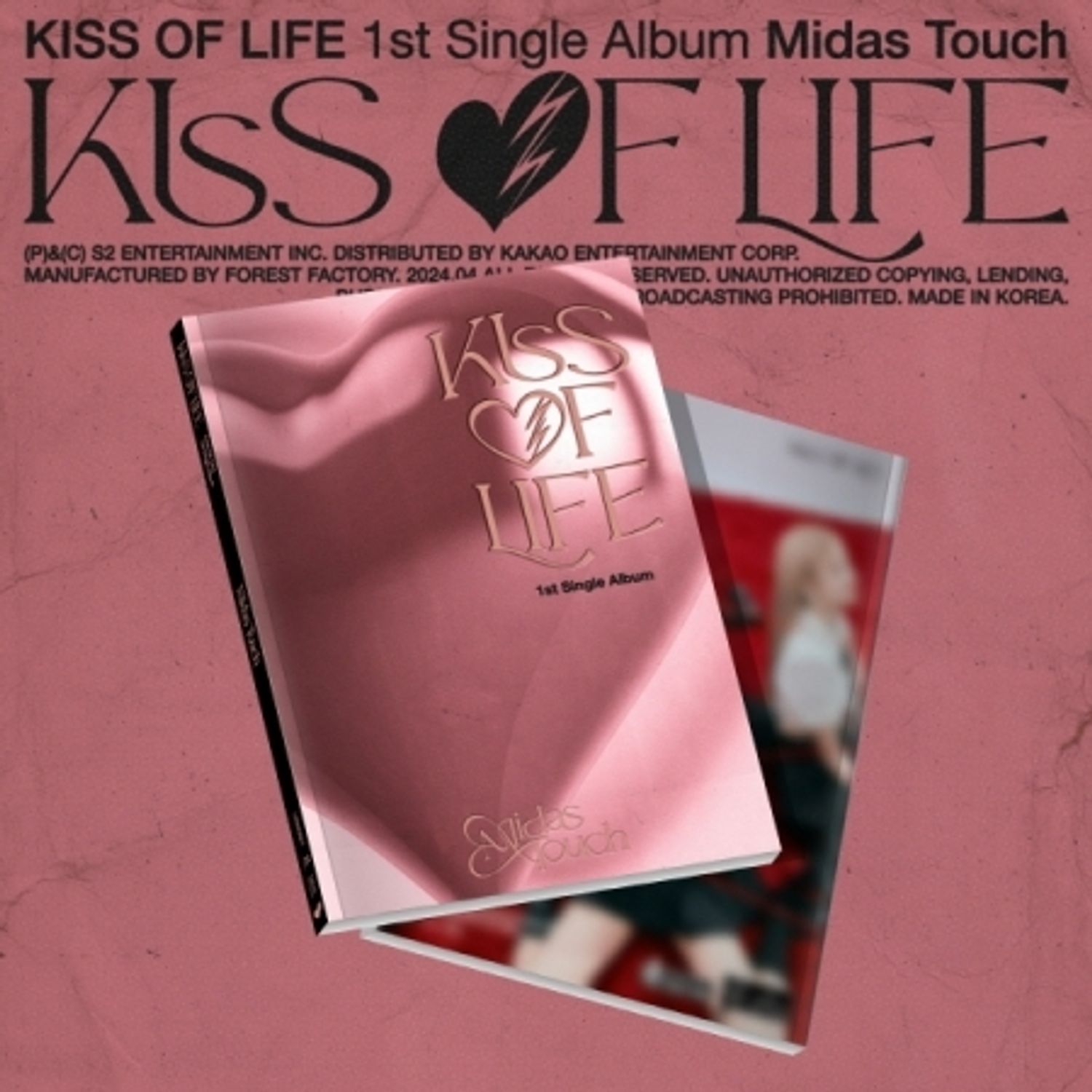 KISS OF LIFE - 1ST SINGLE ALBUM [MIDAS TOUCH] (PHOTOBOOK VER.) | OLIVE YOUNG Global
