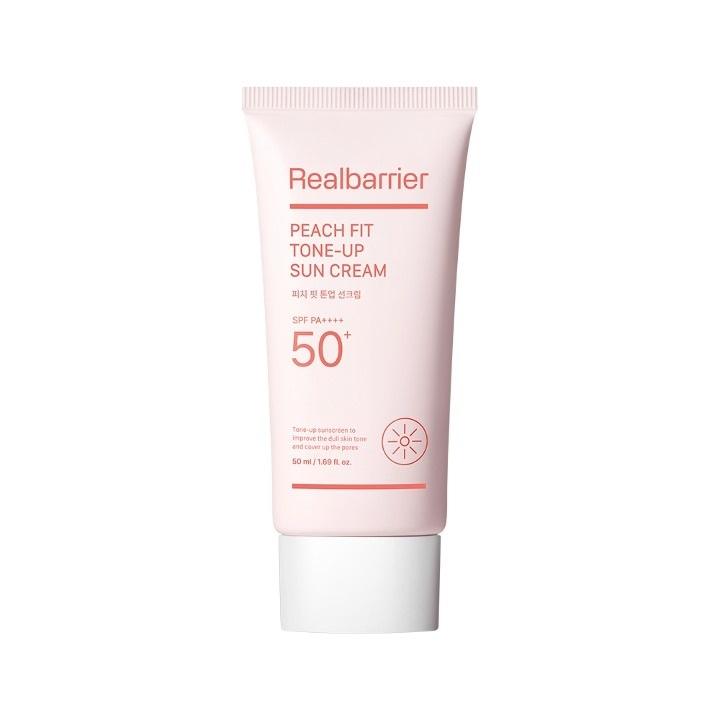 Real Barrier Peach/Cream Fit Tone-Up Sun 50Ml product image