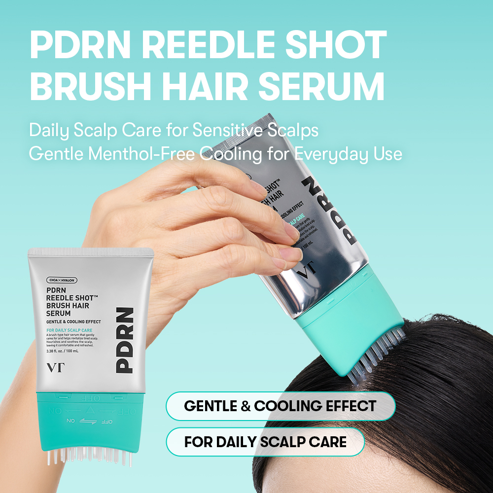 VT PDRN Reedle Shot Brush Hair Serum 100ml | OLIVE YOUNG Global