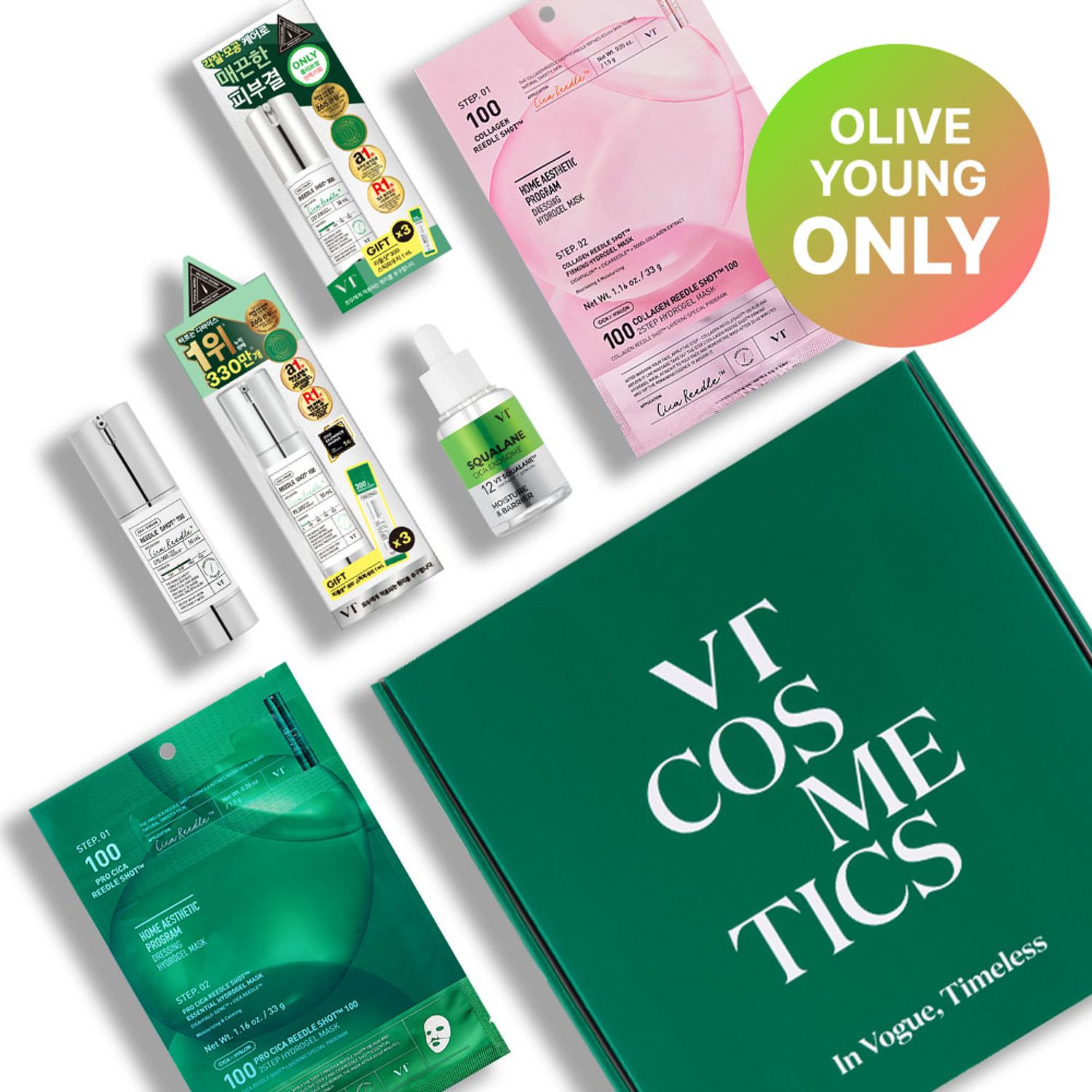 VT Reedle Shot Best Sellers Limited Set (Original Product 4P+Mask 