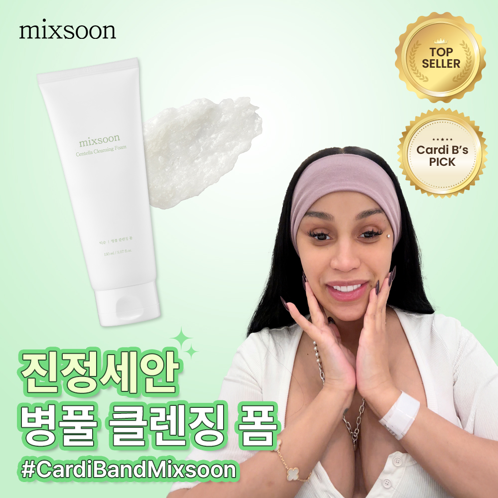 mixsoon Centella Cleansing Foam 150mL | OLIVE YOUNG Global