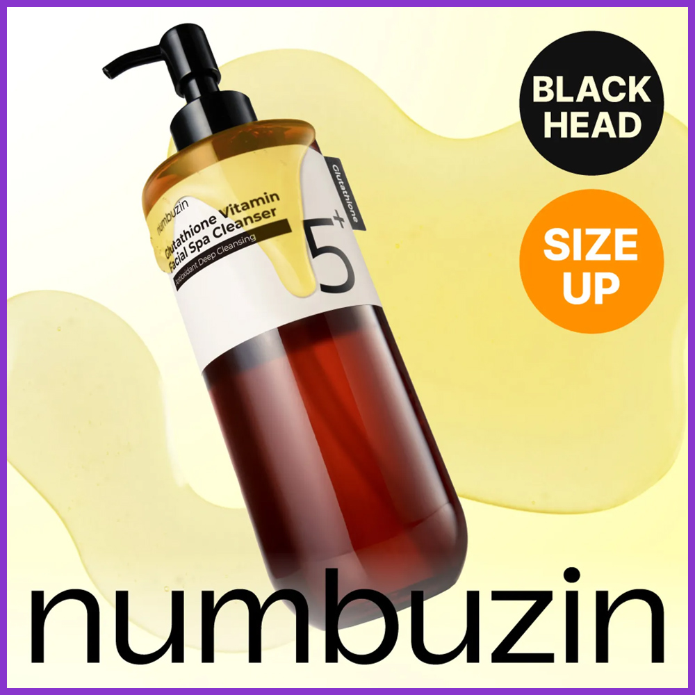 numbuzin No. 5 Glutathione C Facial Spa Cleanser 300ml Large