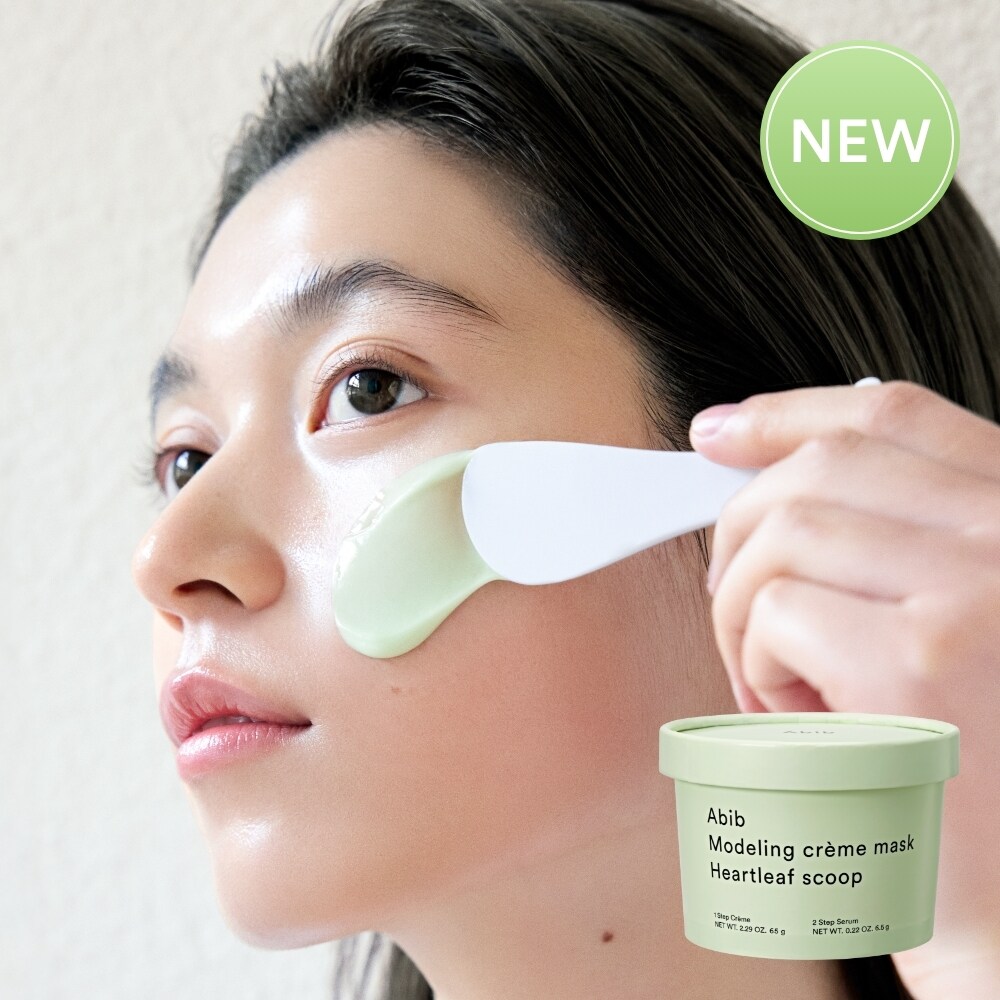 Abib Modeling Crème Mask Heartleaf Scoop 71g | OLIVE YOUNG Global