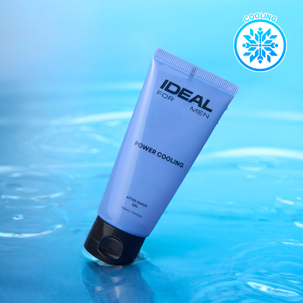 Ideal for Men パワークーリングアフターシェイブゲル 100ml | OLIVE