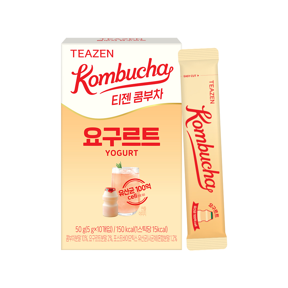 Teazen コンブチャ #ヨーグルト 10T | OLIVE YOUNG Global