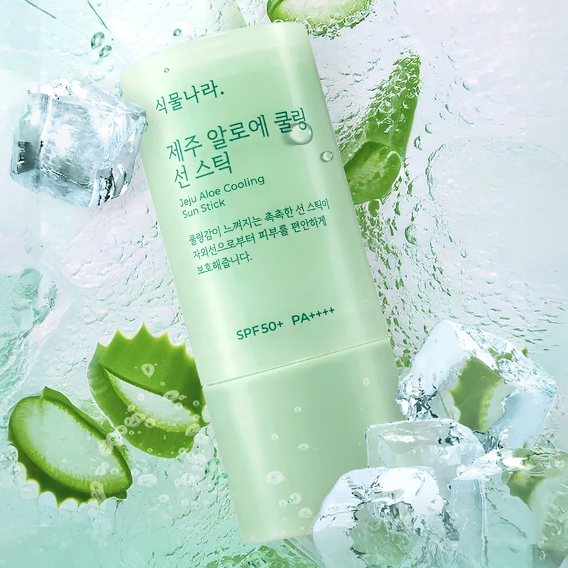 Jeju Aloe Cooling Sun Stick 19g Refill Set
