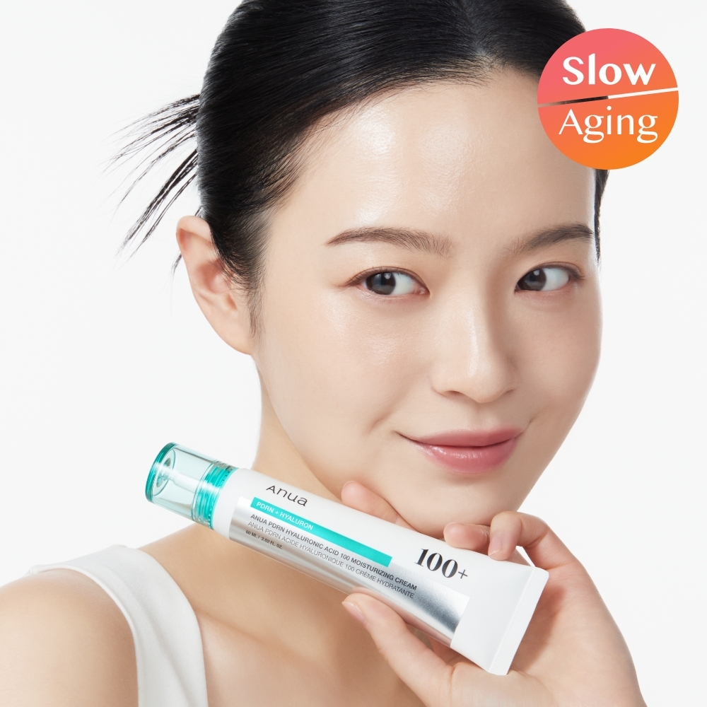 Anua PDRNヒアルロン酸100モイスチャライジングクリーム 60ml*2個入