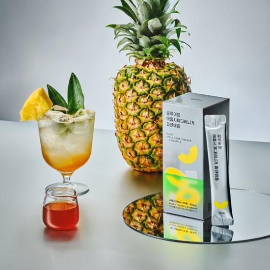 Gluet Apple Cider Vinegar Pineapple 15 Sticks | OLIVE YOUNG