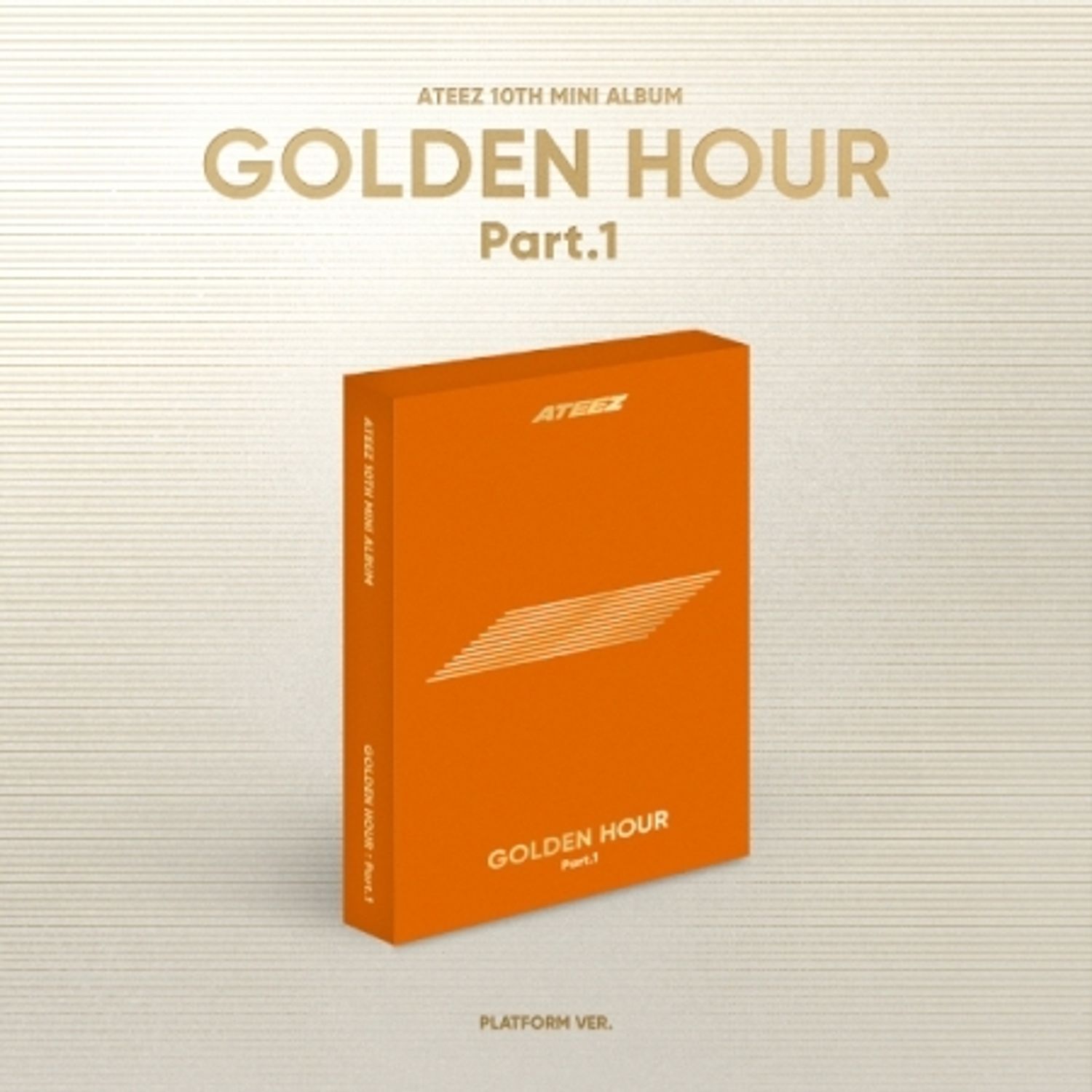 ATEEZ - 10TH MINI ALBUM [GOLDEN HOUR : PART.1] (PLATFORM VER.) | OLIVE YOUNG Global