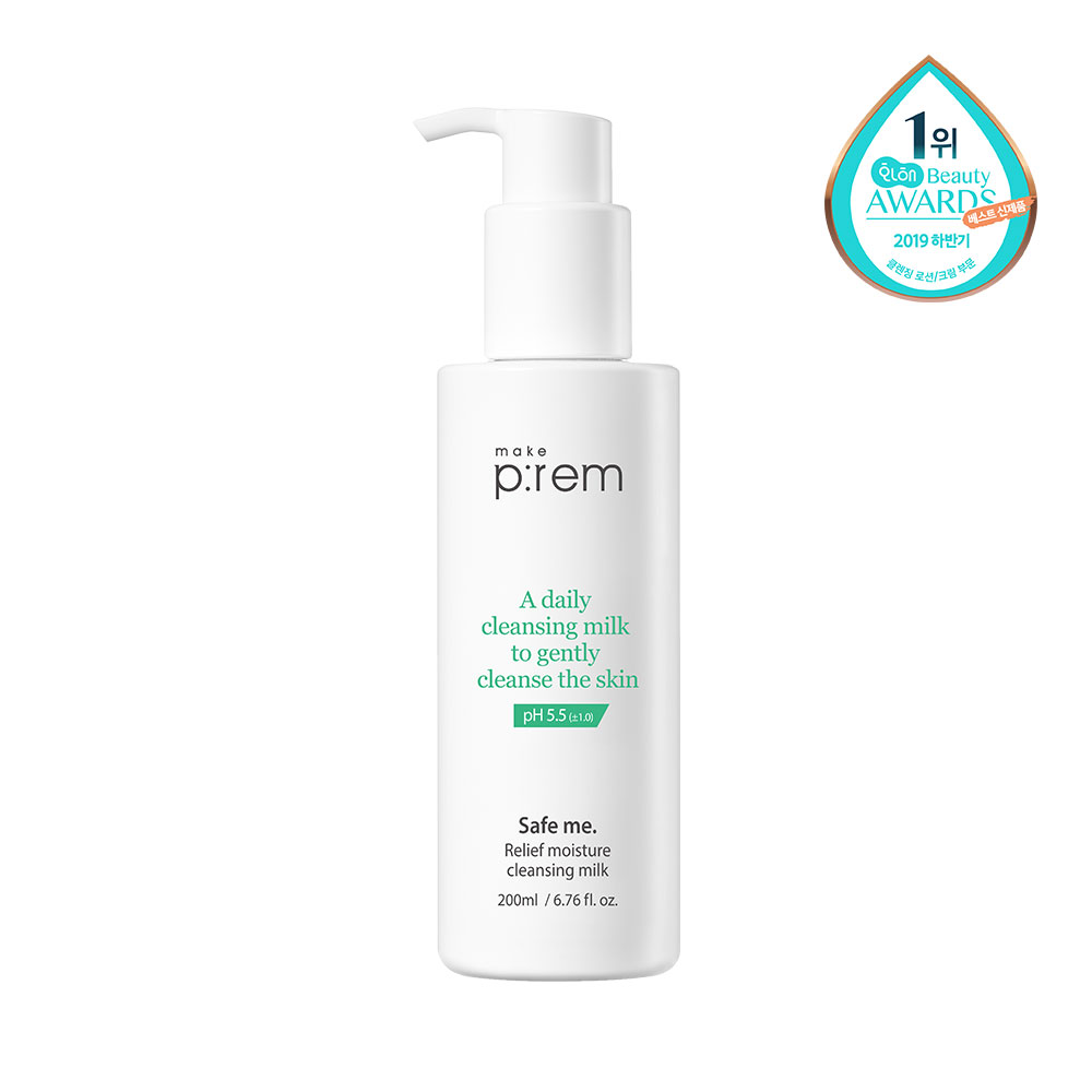 Make P:rem Safe Me Relief Moisture Cleansing Milk (200ml/500ml