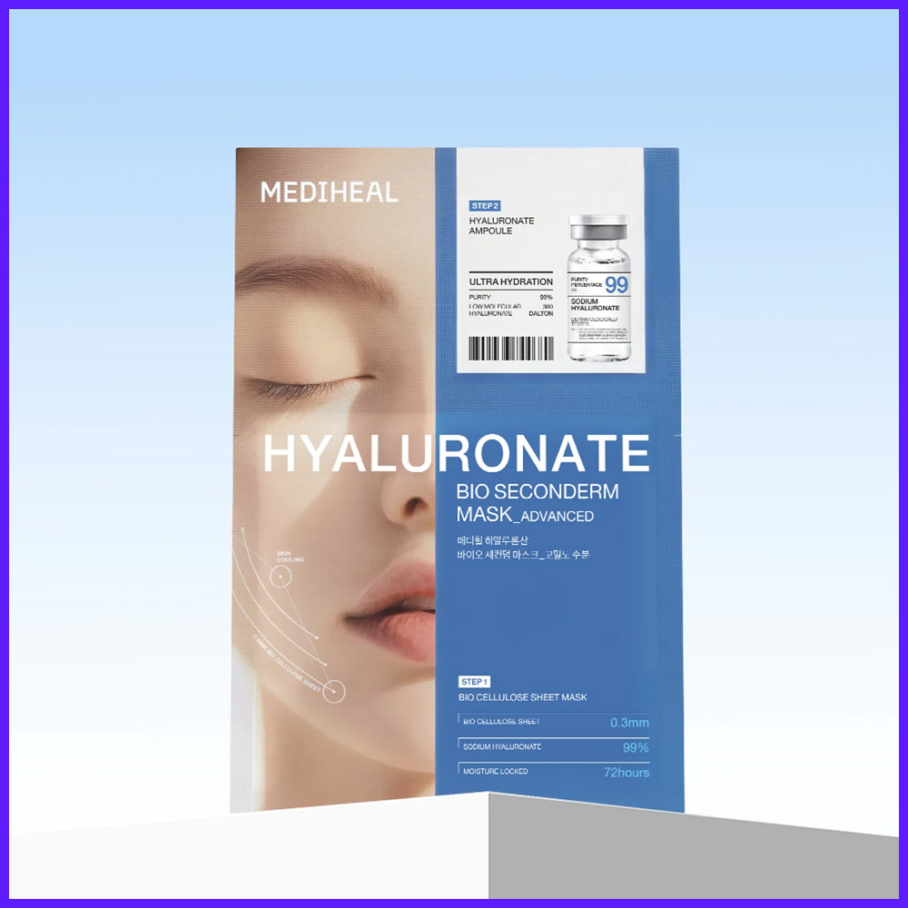 Hyaluronate Bio Seconderm Mask Deep Moisturizing