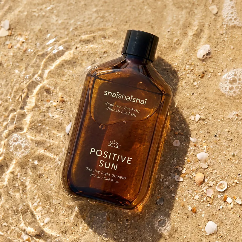 shaishaishai shaishaishai Positive Sun Tanning Light Oil SPF7 100ml