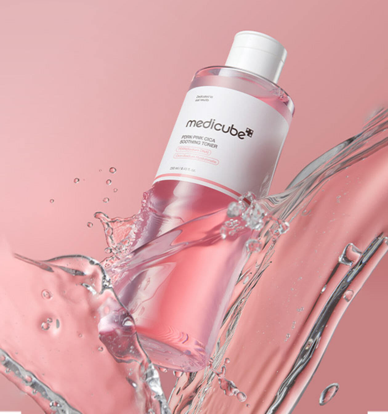 medicube PDRN Pink Cica Soothing Toner 250ml | OLIVE YOUNG Global