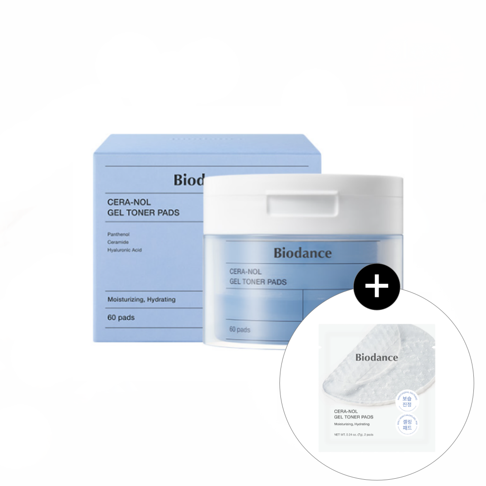 BIODANCE Hydro Cera-nol Gel Toner Pad 60P Set