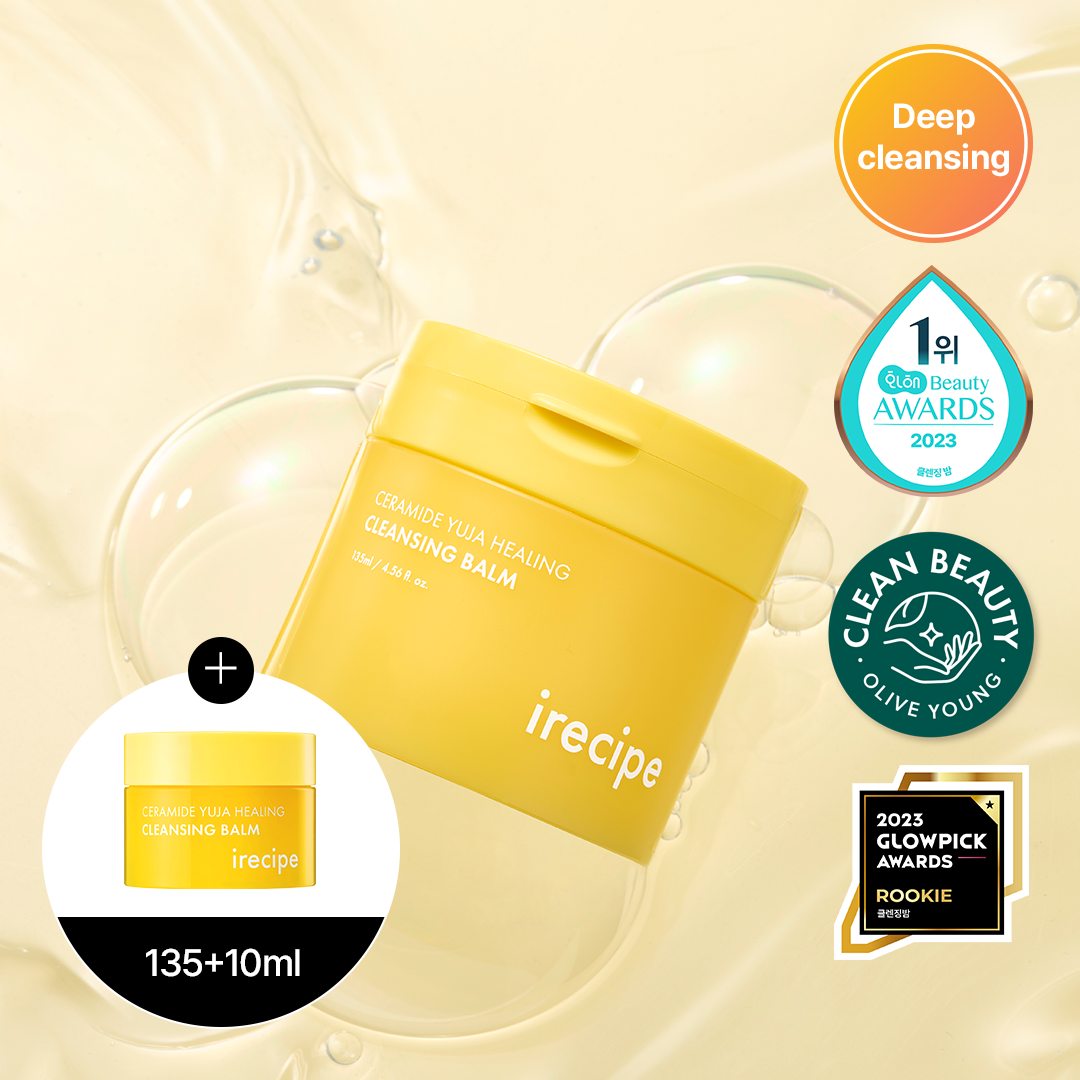 irecipe Ceramide Yuja Healing Cleansing Balm 120g Set (+10g