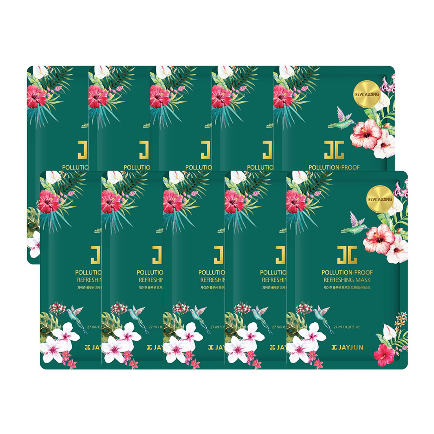 JAYJUN Pollution-Proof Refreshing Mask Sheet 1STEP 10P | OLIVE YOUNG Global